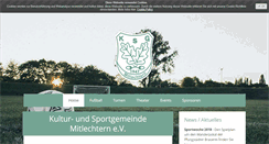 Desktop Screenshot of ksgmitlechtern.de